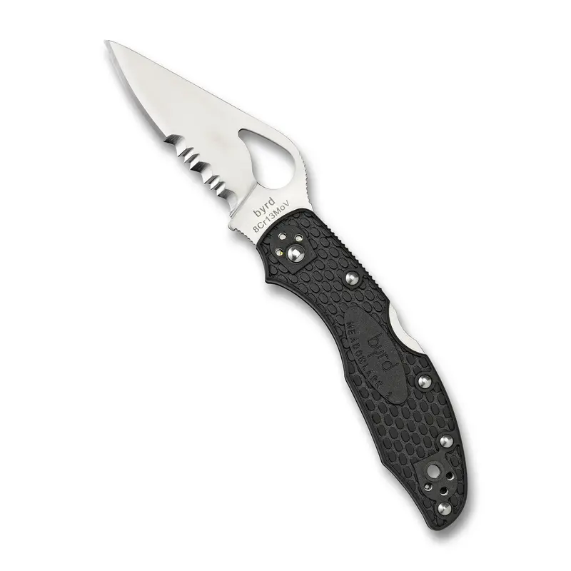 Spyderco Byrd Meadowlark 2 Lightweight Combination Edge Knife 2
