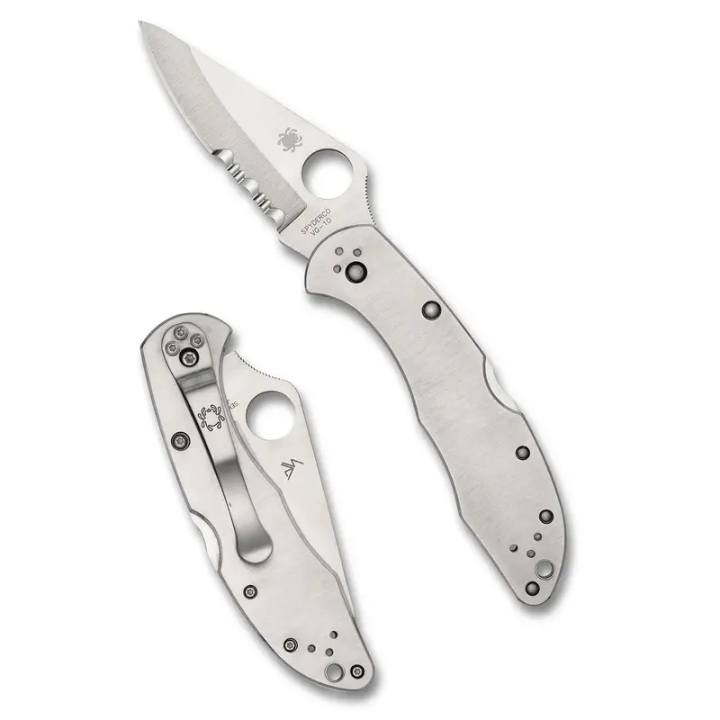Spyderco Delica Ss Combo 1