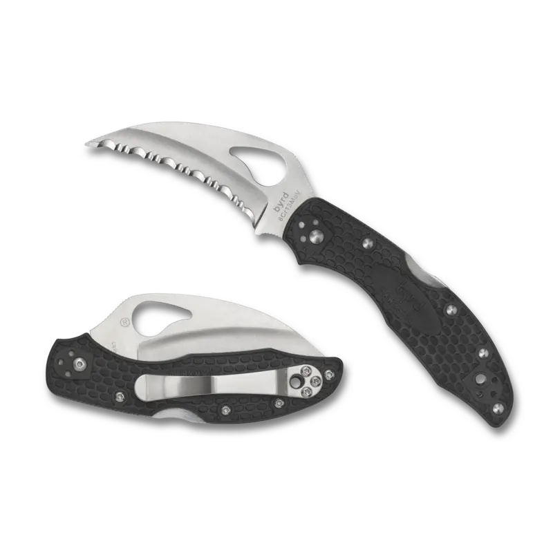 Spyderco Hawkbill Byrd Pocket Knife 1