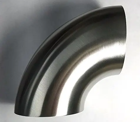 Stainless Bros 3.5In Diameter 1D / 3.5In Clr 90 Degree Bend No Leg 2