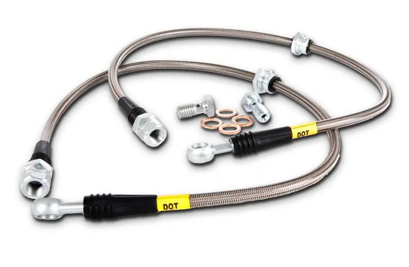 Stoptech 90-01 Integra / 88-95 Civic Front Ss Brake Lines 1