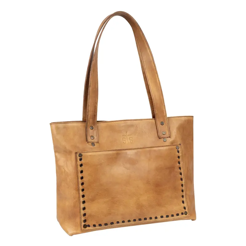 Sts Ranchwear Caramel Bandera Simple Tote Purse 1