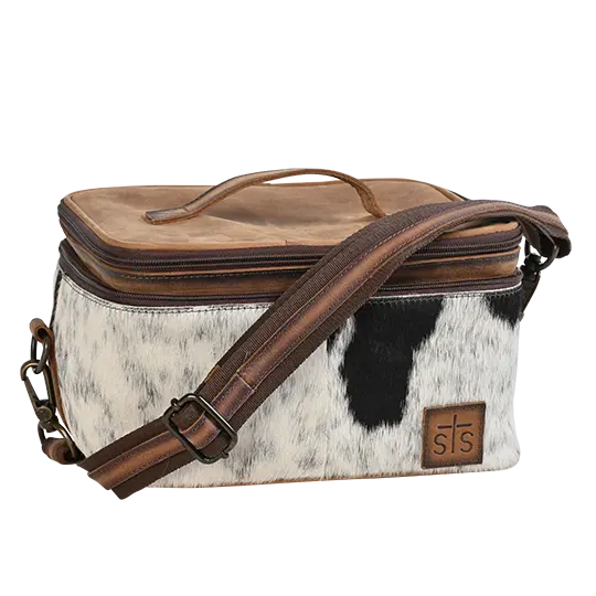 Sts Ranchwear Cowhide Glamour Makeup Organizer 1
