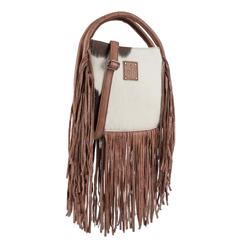 Sts Ranchwear Indie Cowhide Sugar Satchel Purse 1