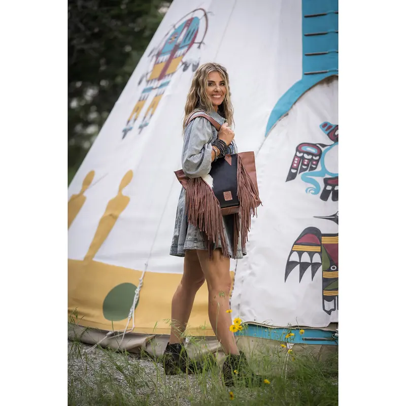 Sts Ranchwear Indie Cowhide Tote 2