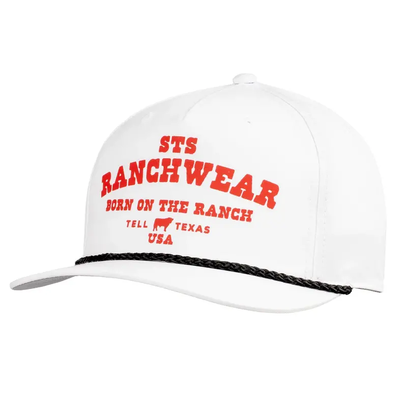 Sts Ranchwear White Trucker Cap 1