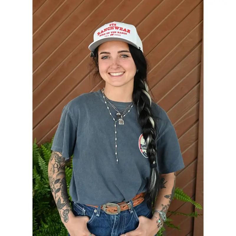 Sts Ranchwear White Trucker Cap 2
