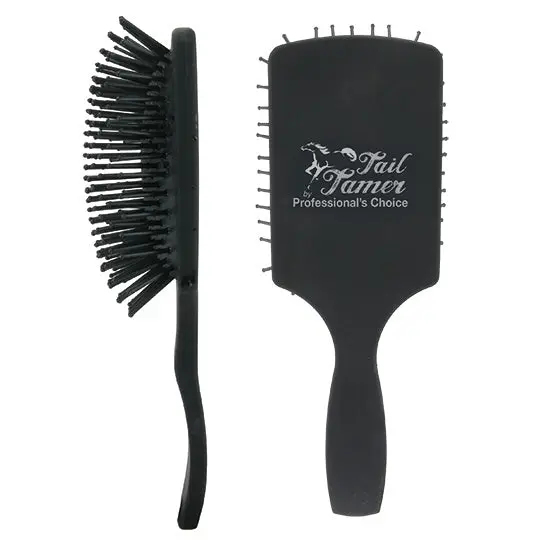 Tail Tamer Long Tooth Paddle Brush- Black 1