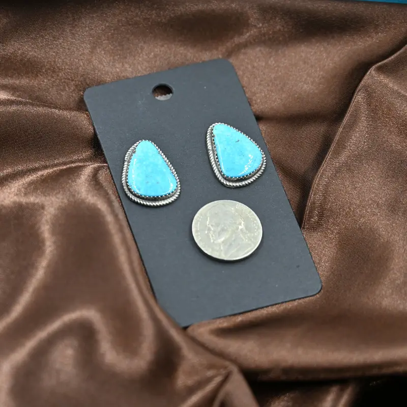 The Brooklyn Triangle Stud Earrings 1
