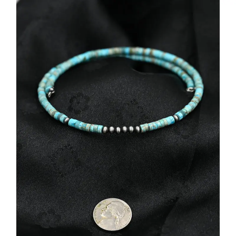 The Maya Memory Wire Choker Necklace 1