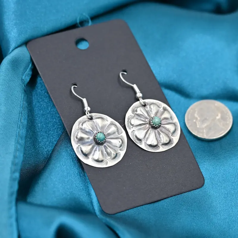 The Rowan Concho Dangle Earrings 1