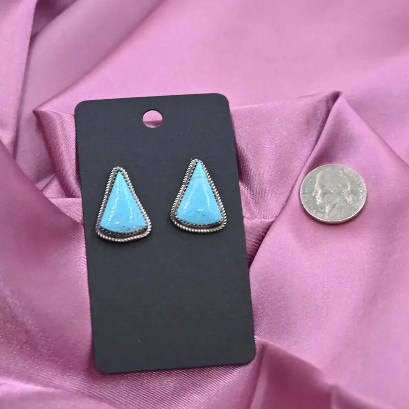 The Wynona Triangle Stud Earrings 1