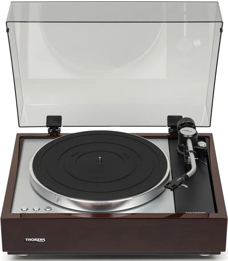Thorens Td 1600 Turntable With Tp 160 Tonearm And Dustcover 1