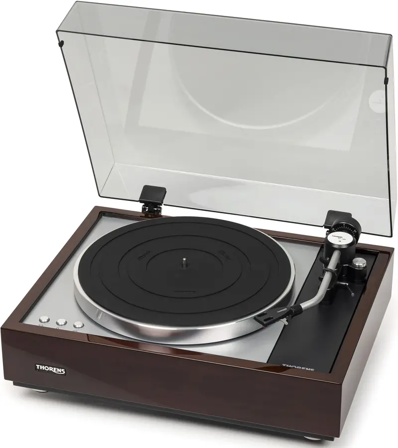 Thorens Td 1600 Turntable With Tp 160 Tonearm And Dustcover 2