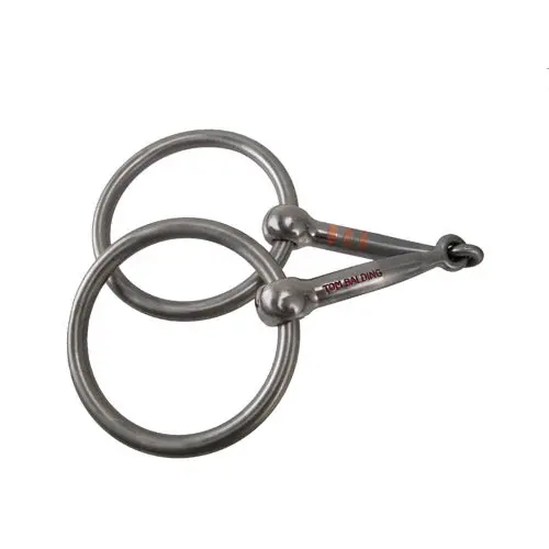 Tom Balding Loose Heavy Ring Snaffle Bit 1