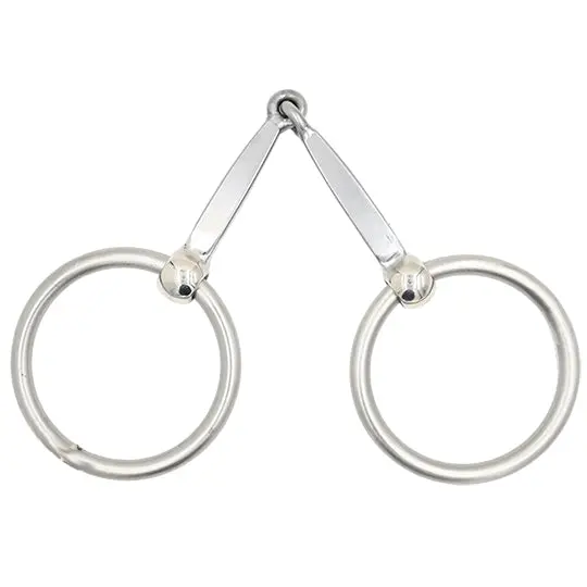 Tom Balding Loose Ring Snaffle Bit With Flat Bar Mouth 1
