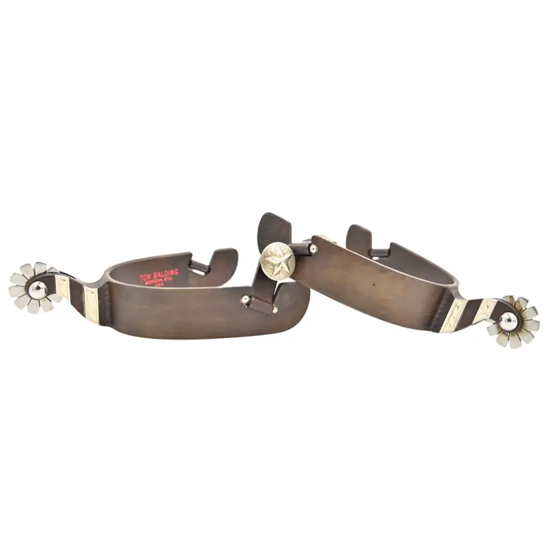 Tom Balding Men's Spurs With Silver Bars 1