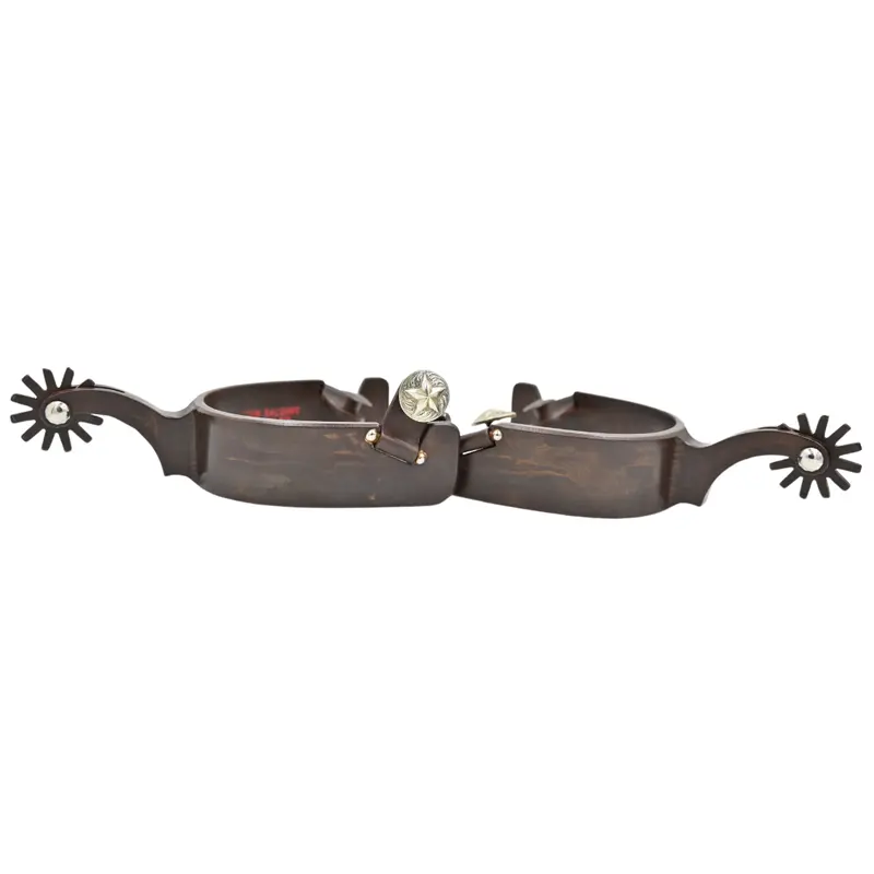 Tom Balding Men's Spurs With Texas Star Buttons 1