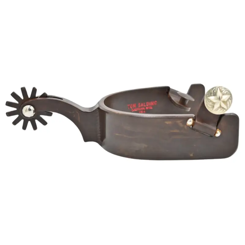 Tom Balding Men's Spurs With Texas Star Buttons 2