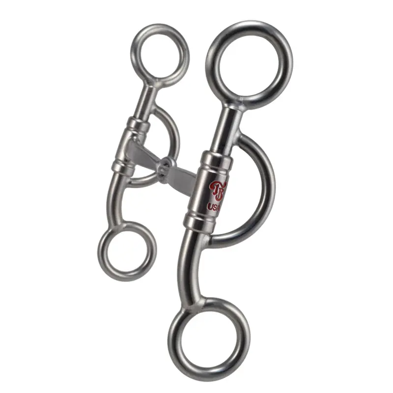 Tom Balding Short Advantage Flat Bar Snaffle Bit 1