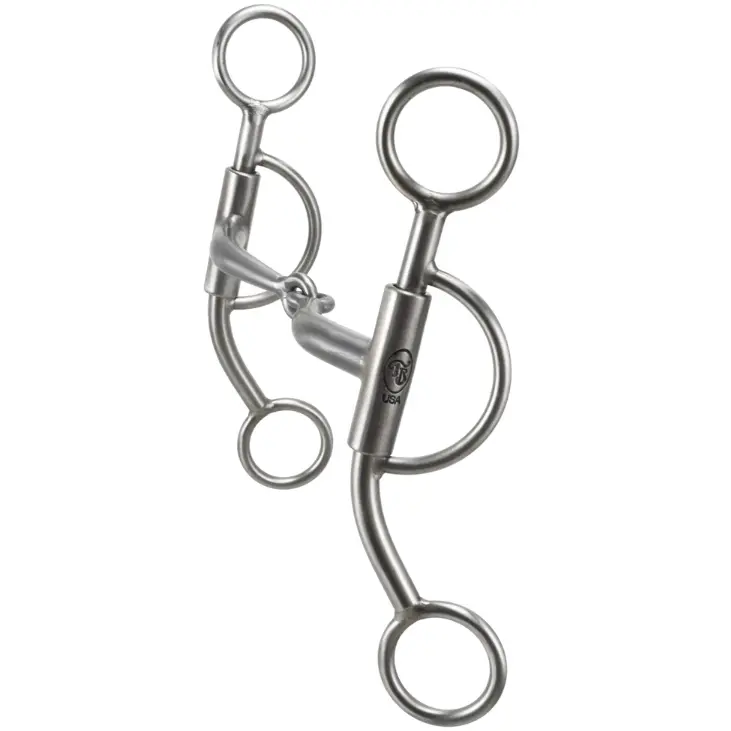 Tom Balding Short Shank Baseline House Snaffle Bit 1
