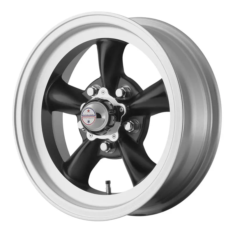 Torq Thrust D 14X6 5X120 .65 Satin  Black W/ Mach 1