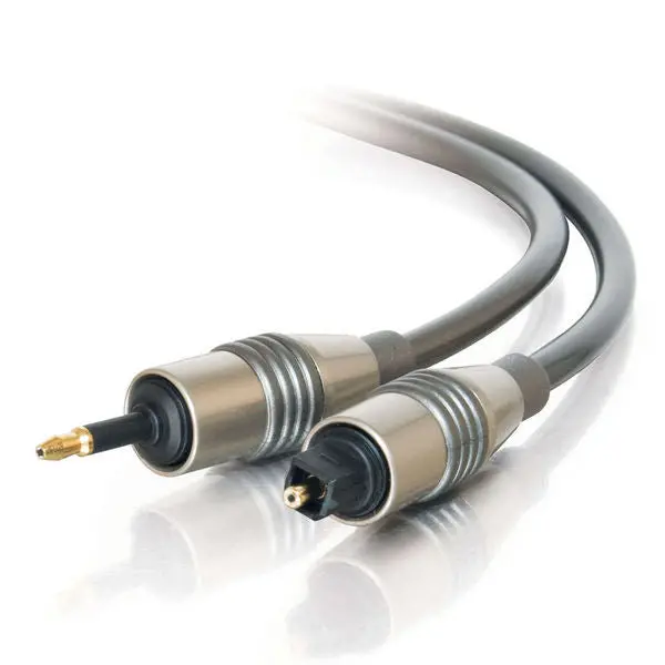Toslink To 1/8" Mini Toslink Digital Cable - Fits Many Apple® Products 1