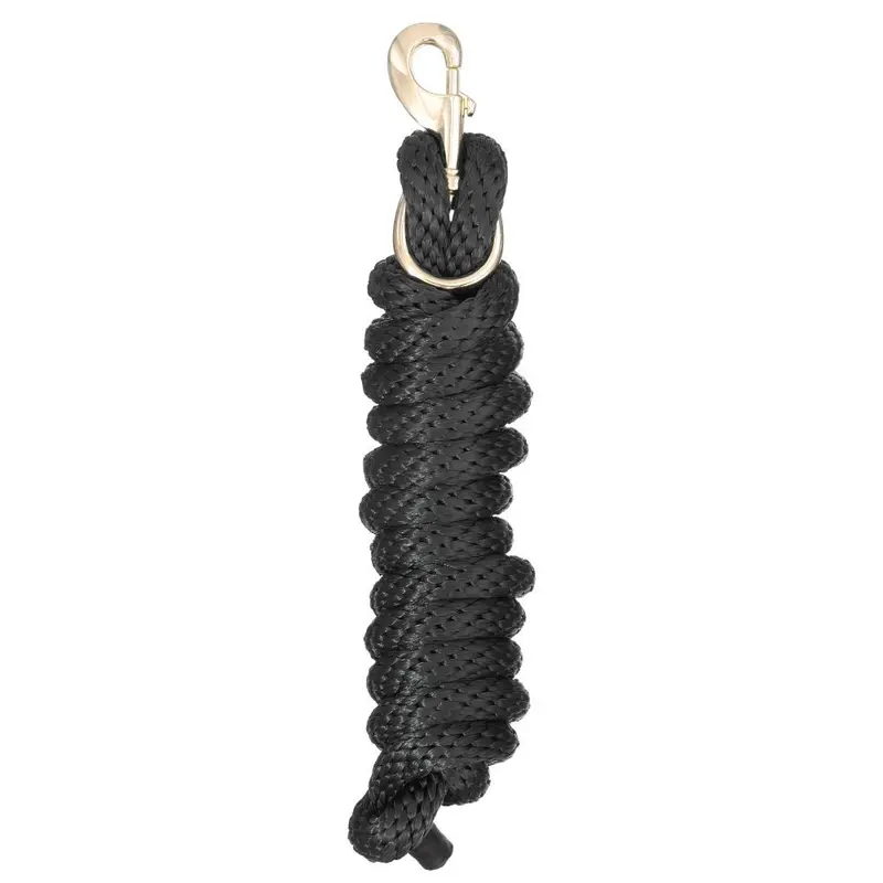 Tough 1 8 1/2' Poly Lead Rope With Replaceable Bolt Snap- Black 1