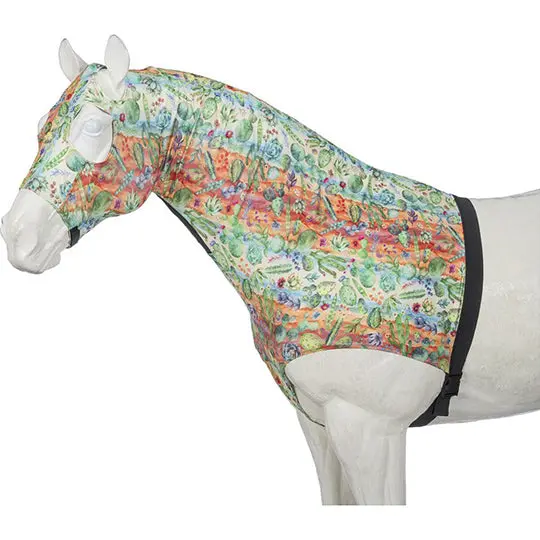 Tough 1 Cactus Print Mane Stay Spandex Slinky Hood 1