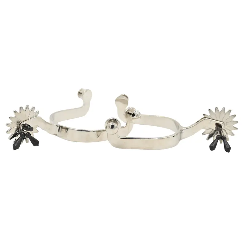 Tough 1 Chrome Plated Jingle Bob Spurs 1