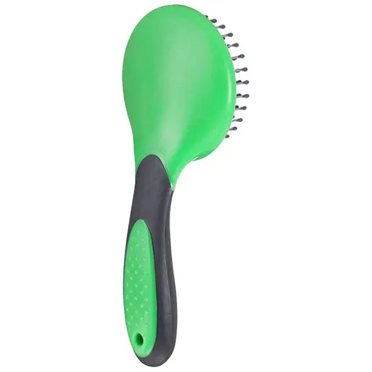 Tough 1 Lime Green Mane And Tail Brush 1