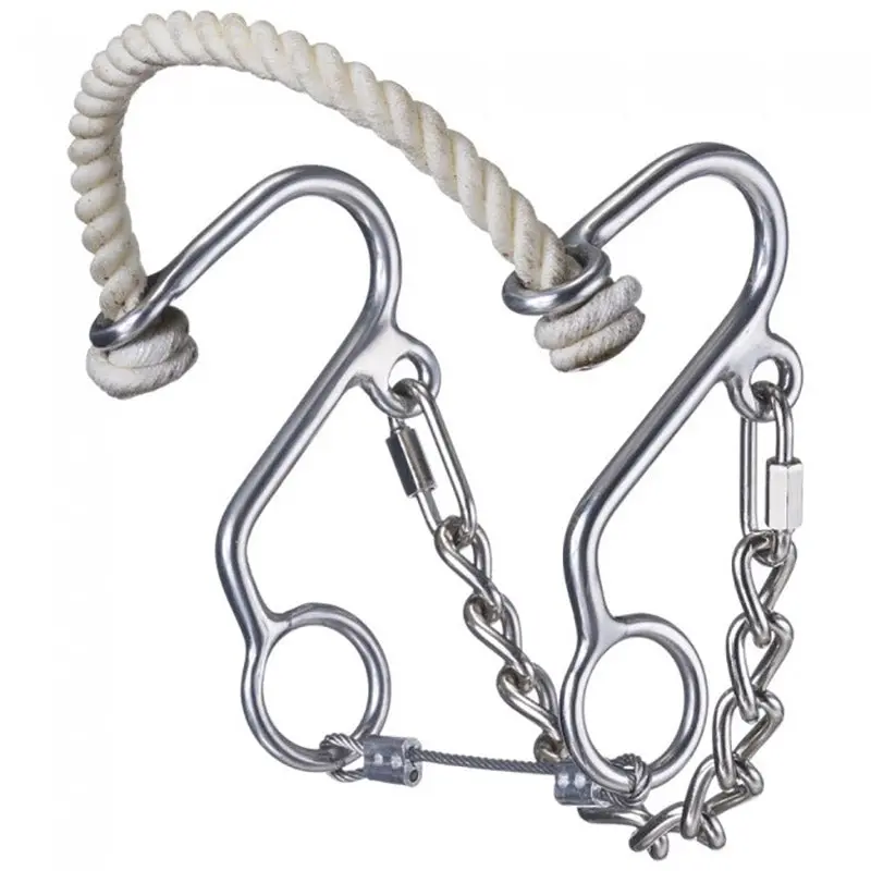 Tough-1 Miniature Rope Nose Hackamore 1