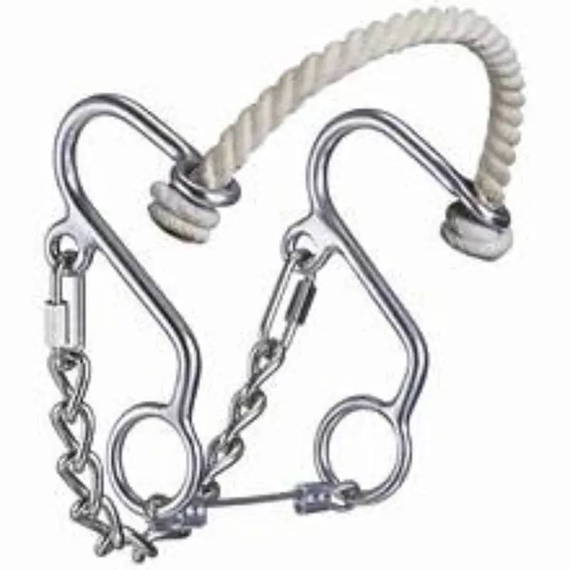 Tough-1 Miniature Rope Nose Hackamore 2