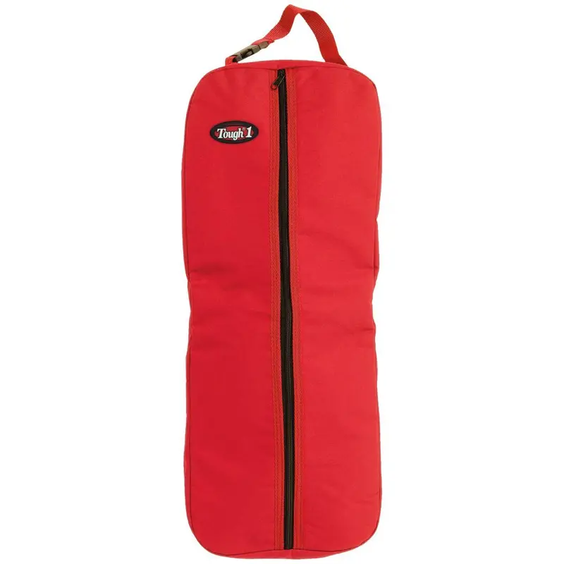 Tough 1 Nylon Bridle And Halter Bag- Red 1