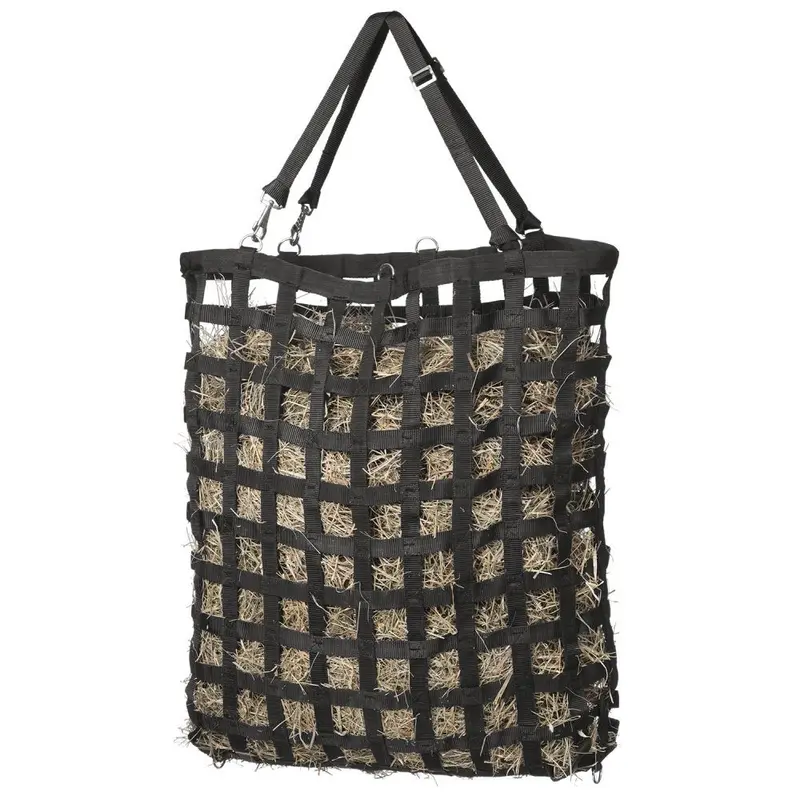 Tough 1 Premium Slow Feed Web Hay Bag- Black 1