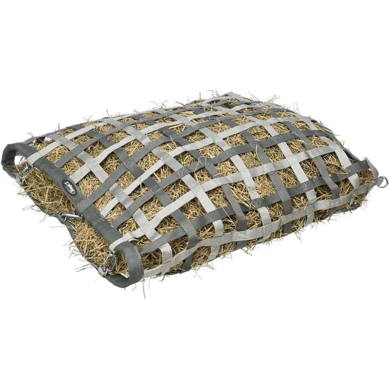 Tough 1 Premium Slow Feed Web Hay Bag- Grey 2