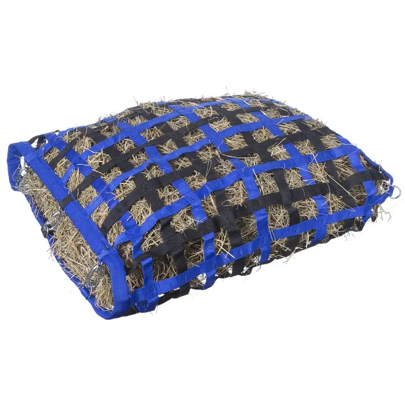 Tough 1 Premium Slow Feed Web Hay Bag- Royal Blue 2