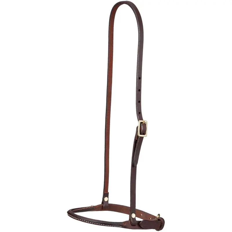 Tough 1 Rolled Harness Leather Cavesson 1