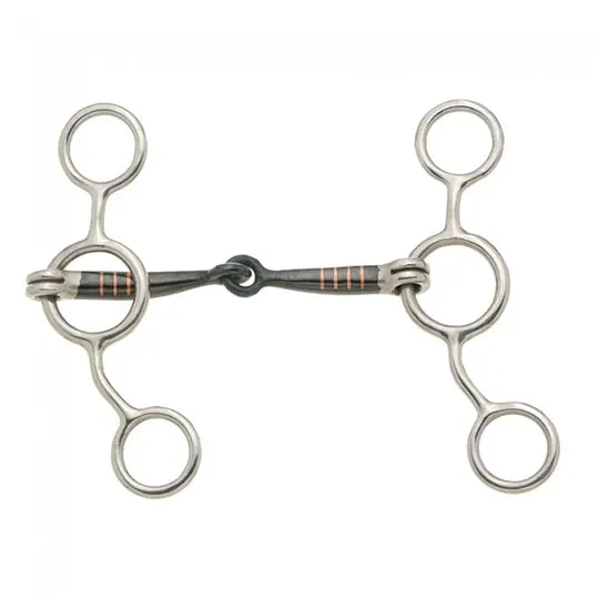 Tough 1 Sweet Iron Junior Cow Horse Snaffle Bit 1