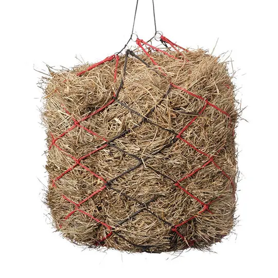 Tough 1 Two-Tone Hay Net- Red/Black 1