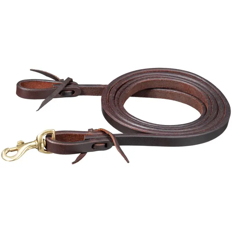 Tough1 Pony Harness Leather Roping Reins 1