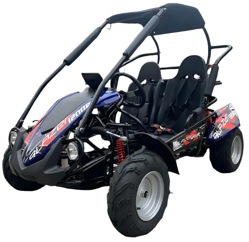 Trailmaster Blazer I200r Electric Go Kart, 48V Lithium Battery, Mid-Sized, Kids Ages 7-12 1
