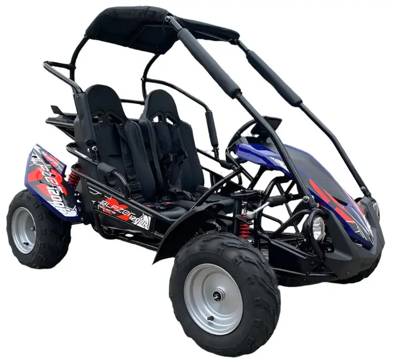 Trailmaster Blazer I200r Electric Go Kart, 48V Lithium Battery, Mid-Sized, Kids Ages 7-12 2
