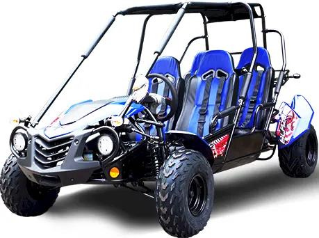 Trailmaster Blazer4 200Ex Efi 4-Seater Buggy Go Kart, Extended Cab 1