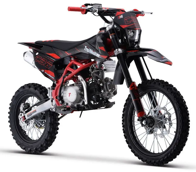 Trailmaster C50 150Cc Gas Dirt Bike, 4-Speed Manual Clutch (17/14) Wheels 1