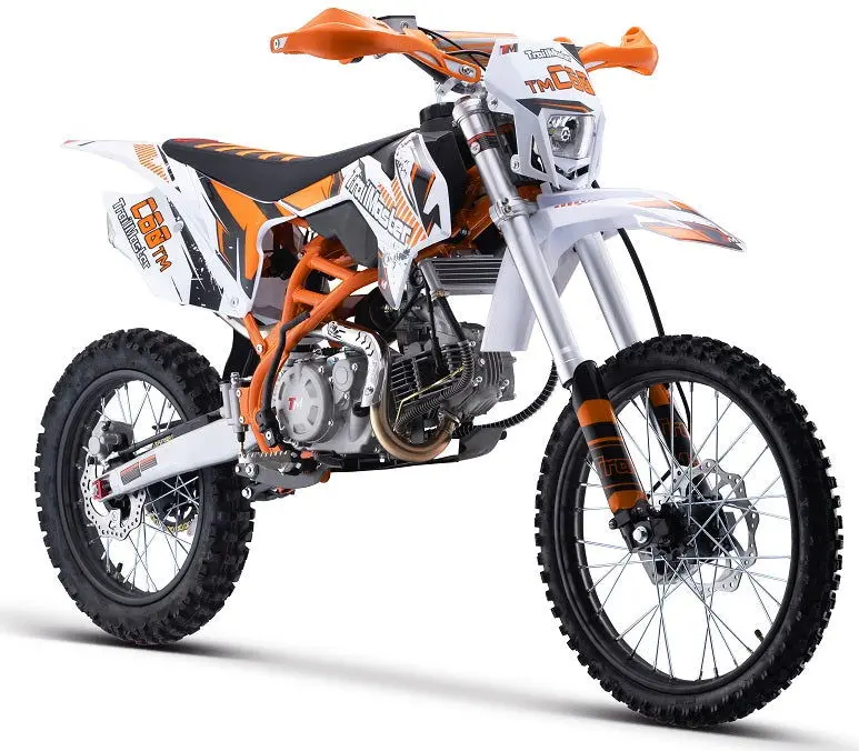Trailmaster C60 160Cc Dirt Bike, 4-Speed Manual (19/16) Wheels 2