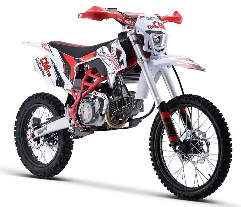 Trailmaster C60 160Cc Dirt Bike, 4-Speed Manual (19/16) Wheels 3