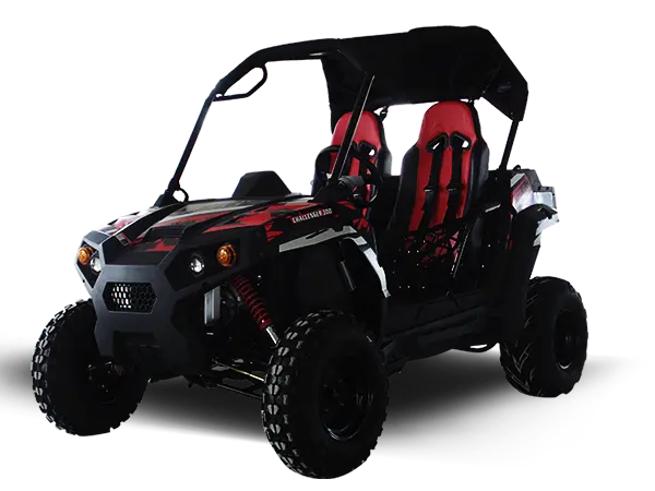Trailmaster Challenger 300E (Efi) Utv Side-By-Side, Liquid Cooled 3