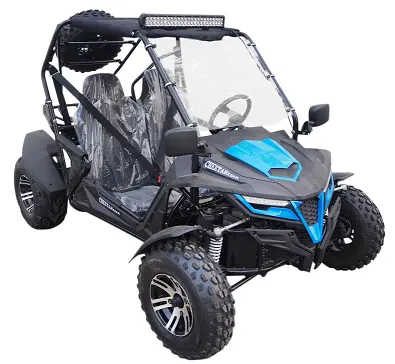 Trailmaster Cheetah 200Ex Efi Go Kart Cvt Automatic With Reverse, Alloy Wheels, Windshield 1