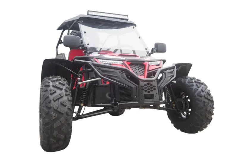 Trailmaster Cheetah 300Pro Efi Deluxe Utv Go Kart, Shaft Drive, Liquid Cooled Cvt Auto With Reverse, Side Doors, Hard Top, Windshield, Led Light Bar 4